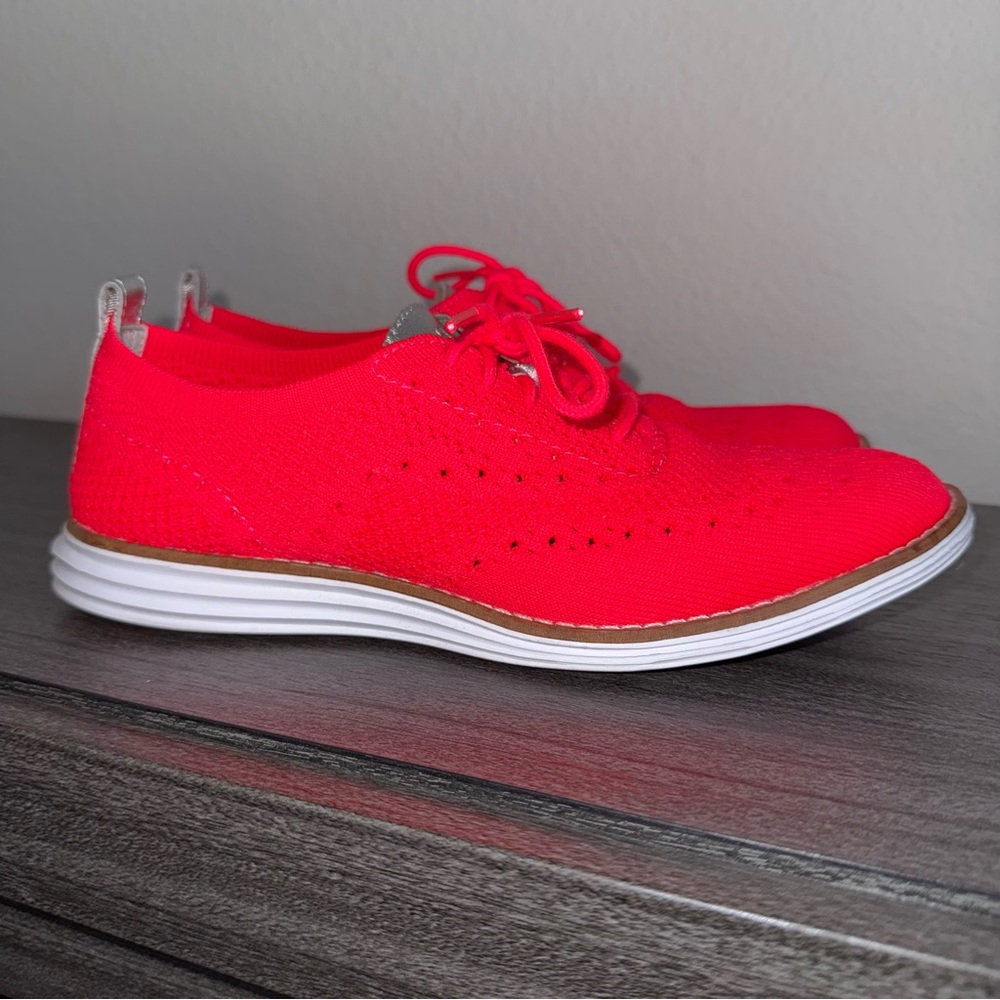 Cole Haan Original Grand OS Oxford in color Salmon (women’s)